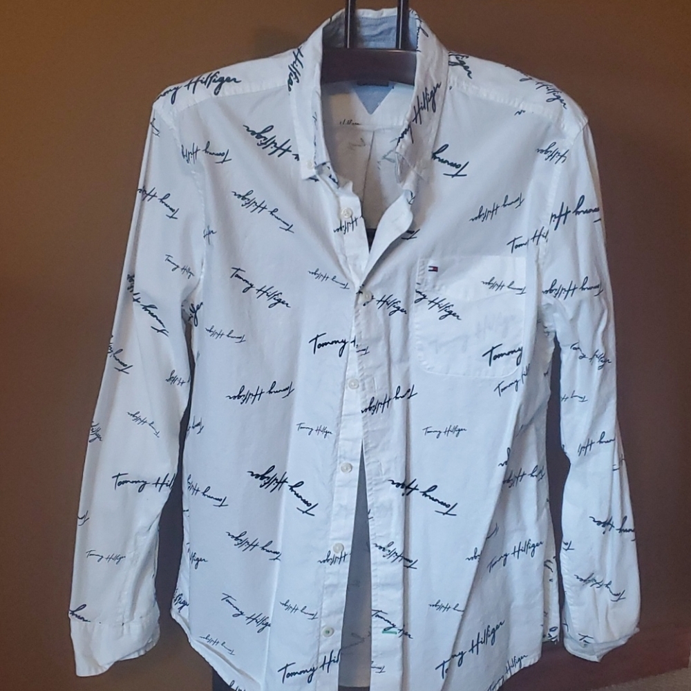 Tommy Hilfiger white button down